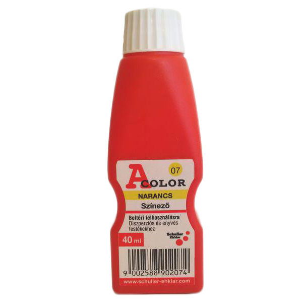 Schuller A-COLOR szintetikus, szerves színező, 40 ml, narancs termék fő termékképe