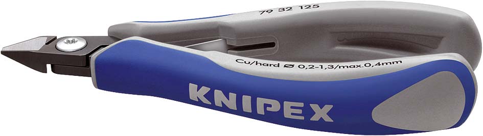 Elektronikai oldalcsípő fogó, precíziós, hegy. f 125 mm/0,2-1,5 mm termék fő termékképe