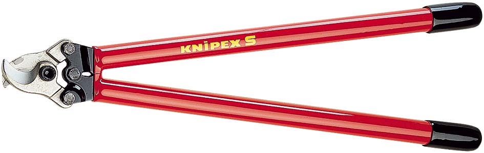 Szigetelt kábelvágó olló, mártott nyél 1000V 600 mm, d=27/150 mm2 termék fő termékképe