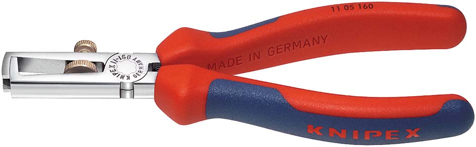 Huzalcsupaszító fogó, rugós, kétkomponensű nyél 160 mm, d=5mm/ 10mm2-ig, AWG 7 termék fő termékképe