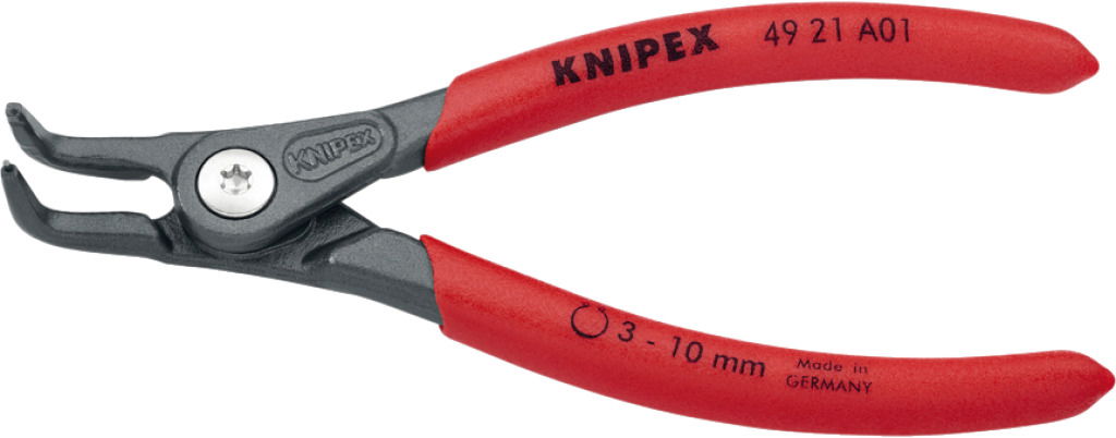 Seegergyűrű fogó, precíziós KH 90°-os, PVC nyél A41 305 mm, 85-140 mm termék fő termékképe