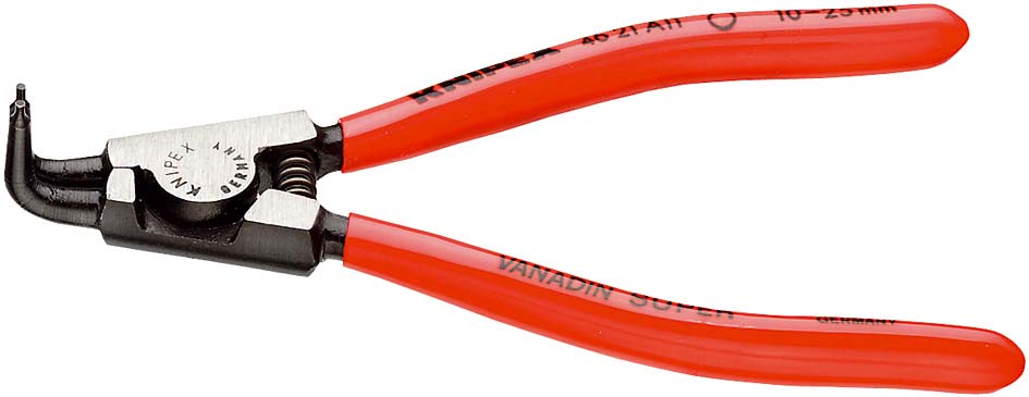Seegergyűrű fogó KH 90°-os, PVC nyél A41 300 mm, 85-140 mm, polírozott fej termék fő termékképe