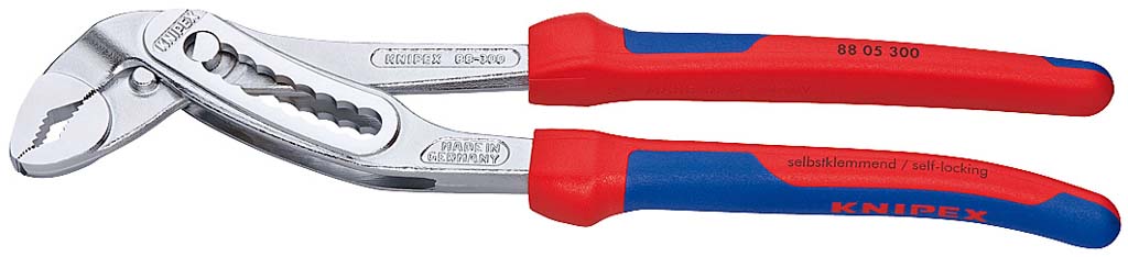 Autóvízpumpa fogó, Alligator, króm, kétkomp. nyél 180 mm /30 mm termék fő termékképe