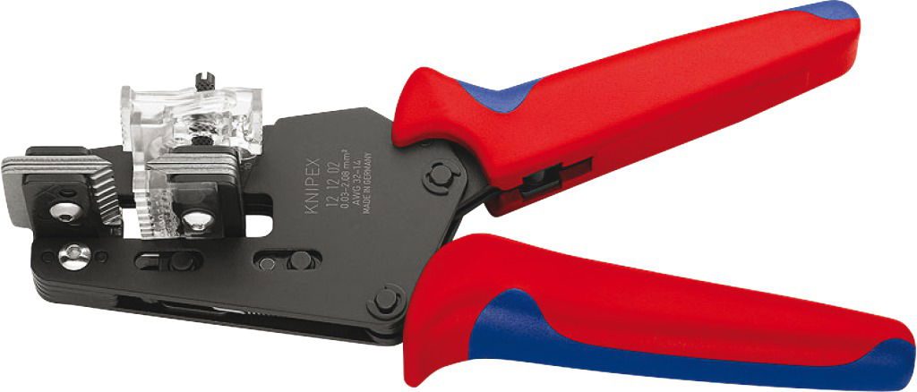 Huzalcsupaszító fogó teflon és szoláris kábelekhez 195 mm, AWG32-14, 0,03-2 mm2 termék fő termékképe