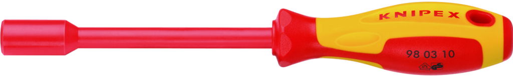 Szigetelt dugókulcs, csavarhúzó nyelű, 1000V 10,0 x 130 mm termék fő termékképe