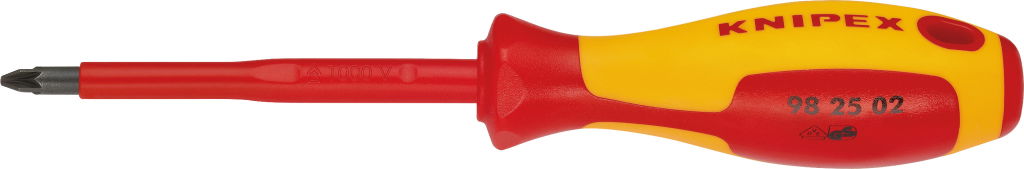 KNIPEX Szigetelt csavarhúzó, PZ, 1000V PZ 2 x 100 termék fő termékképe