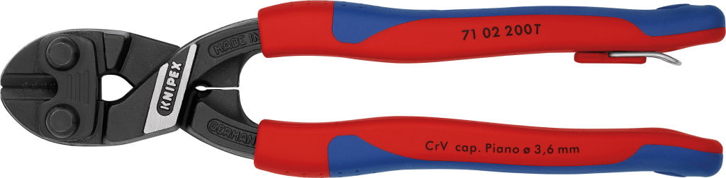 Kompakt csapszegvágó, CoBolt, kétkomponensű nyél 200 mm/3,6-6,0mm, leesés ellen biztosítható termék fő termékképe