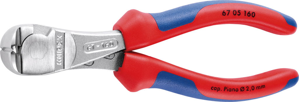 Homlokcsípő fogó ero, krómozott 160 mm/2,5-4,5mm, kétkomponensű nyél termék fő termékképe