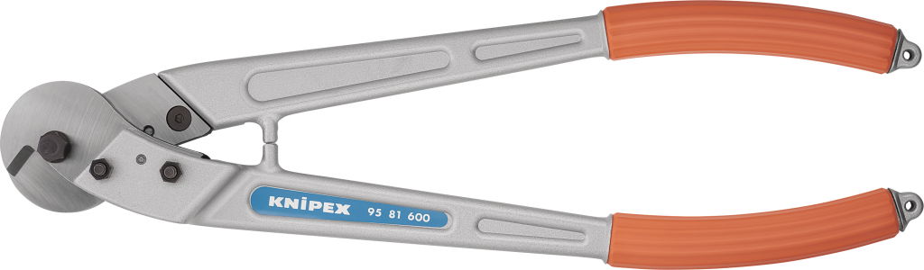 Drótkötél vágó olló, karos, PVC nyél 600 mm, d=10-16 mm termék fő termékképe