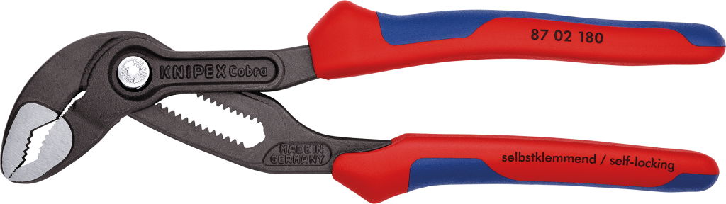 Autóvízpumpa fogó, Cobra, polírozott, kétk. nyél 300 mm /60 mm, 2.3/4" termék fő termékképe