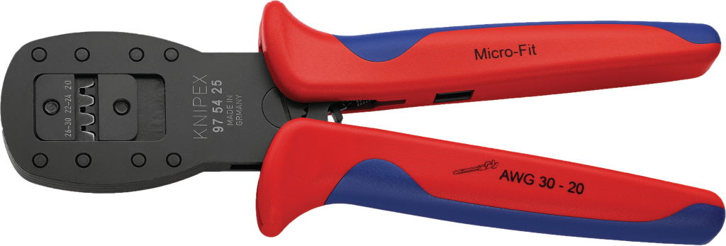 Krimpelő fogó, mini csatlakozóhoz, párhuzamos krim 190 mm, AWG16/18/20-24 Mini-Fit  Molex LLC termék fő termékképe