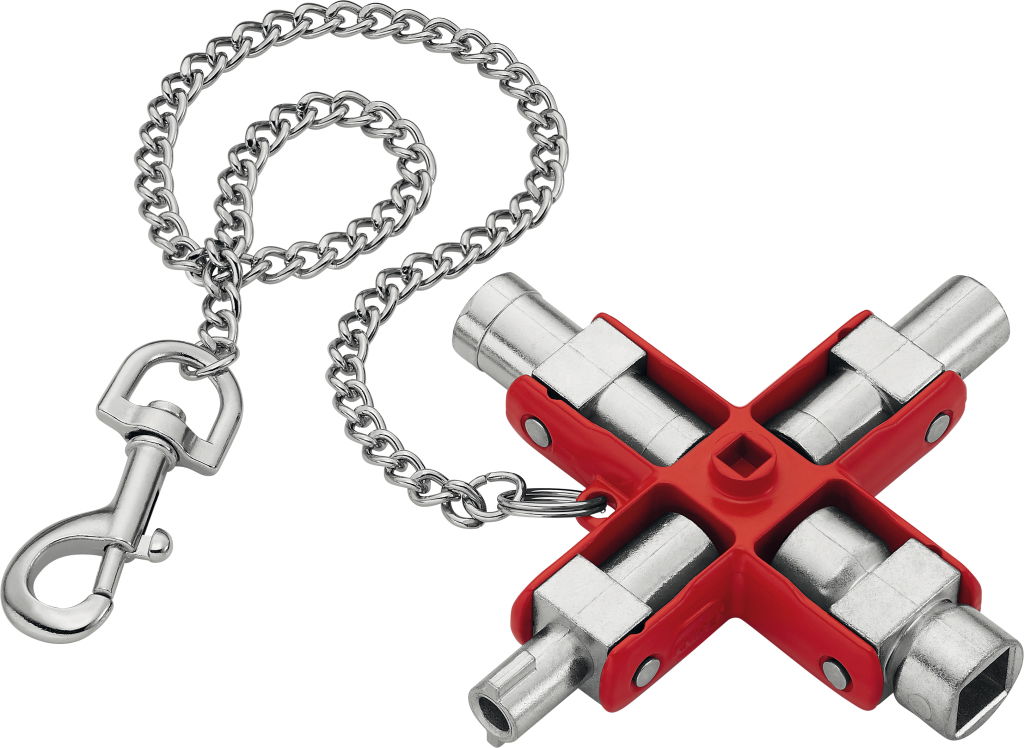 Kapcsolószekrény kulcs, 8 ágú #5-10 Háromszög 7-11 termék fő termékképe