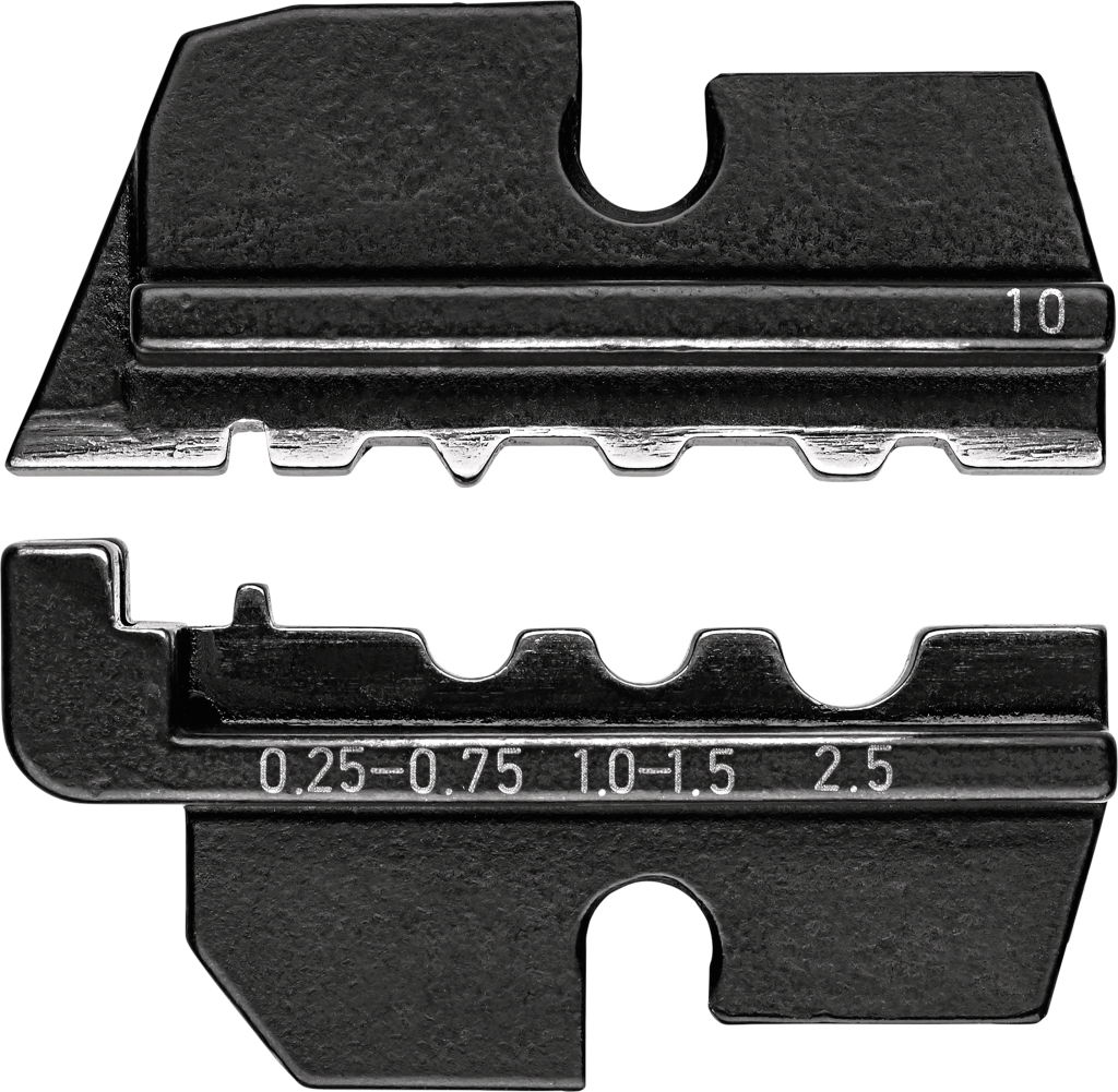 Krimpelő betét 9743-as fogókhoz 0,5-0,75/1,0-1,5/2,5 mm2, szigeteletlen saru AWG14/16-18/18-20 termék fő termékképe