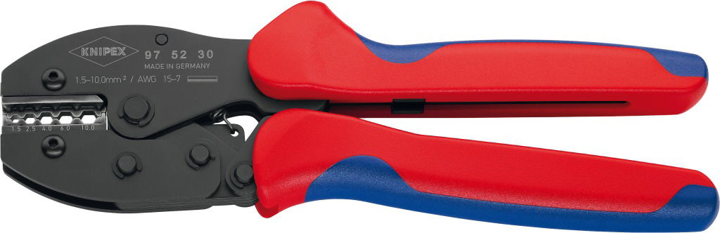 Áttételes krimpelő fogó "PreciForce" 1,5-4/6/10 mm2, AWG15-7 végosszekötohoz termék fő termékképe