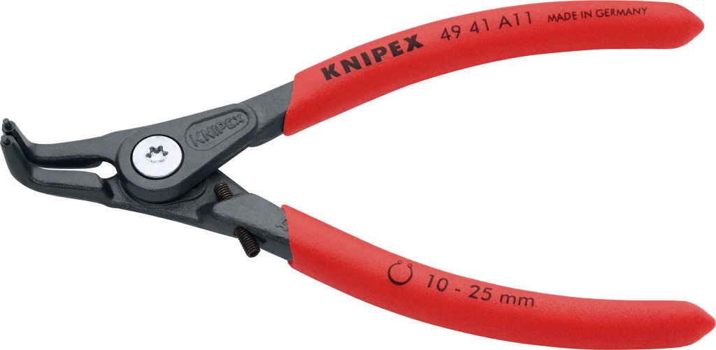 Seegergyűrű fogó, precíziós KH 90°-os, PVC nyél A11 130 mm, 10- 25 mm termék fő termékképe