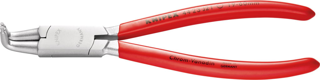 Seegergyűrű fogó BH 90°-os, PVC nyél J21 170 mm, 19- 60 mm, krómozott fej termék fő termékképe