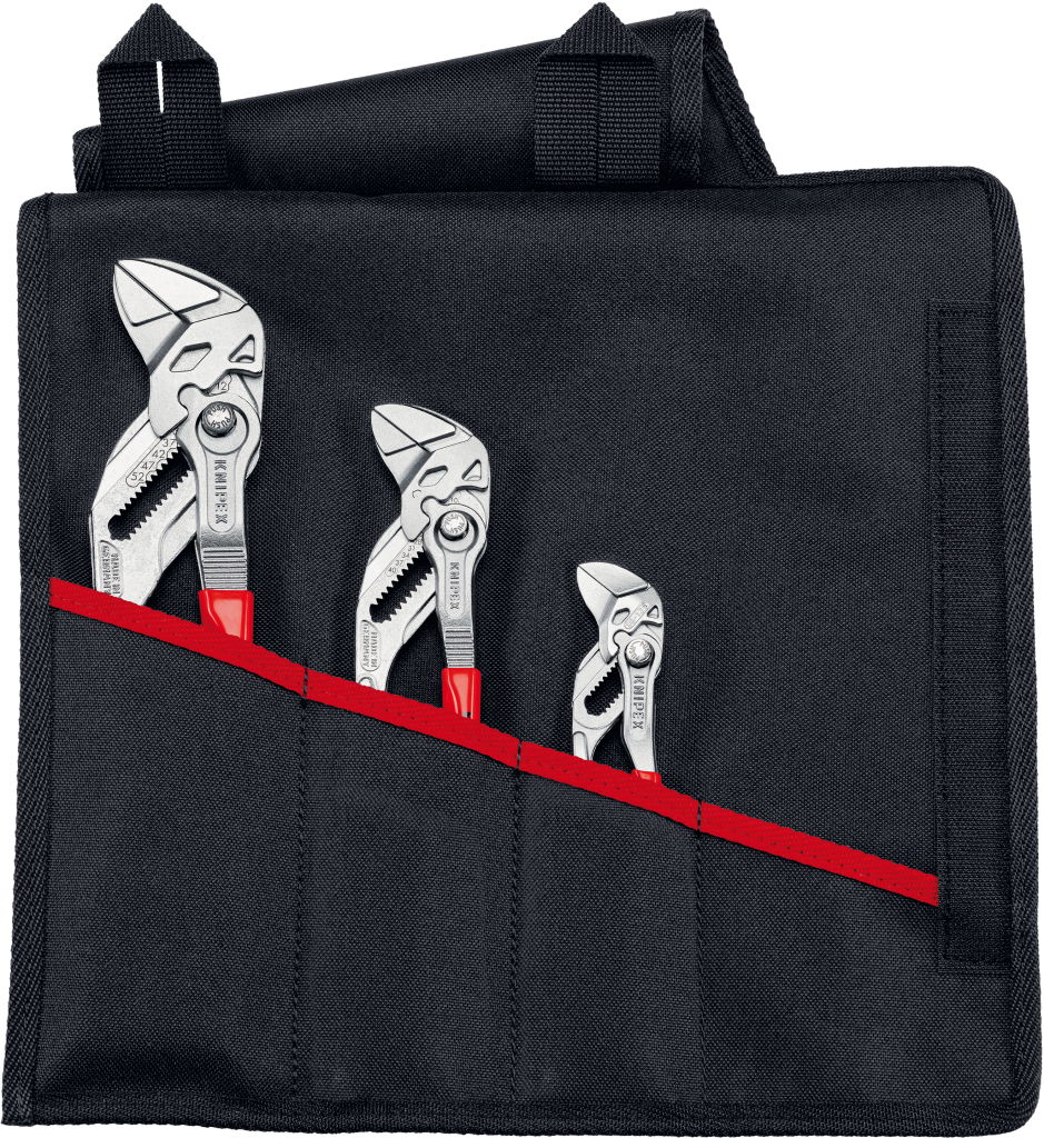 Fogókulcs készlet, PVC nyél, rollnis tasakban 3 részes (8603 125,180,250) termék fő termékképe