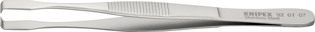 Precíziós szerelő csipesz, egyenes, INOX 143 mm, 90°-os hegy 5,8 mm, 5574.SA.B termék fő termékképe