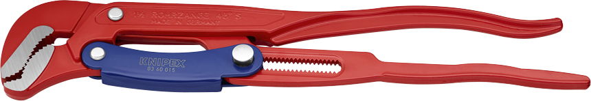 Sarokcsofogó 45°-os " S " pofa, gyorsállítású 1,5" termék fő termékképe