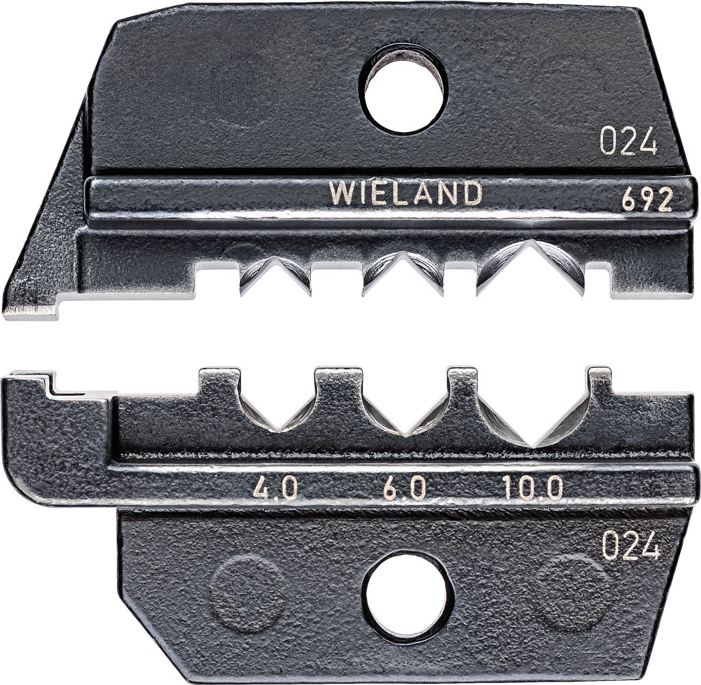 Krimpelő betét 9743-as fogókhoz (Solar) 4,0-10,0 mm2, AWG12-8, PST40 Wieland termék fő termékképe