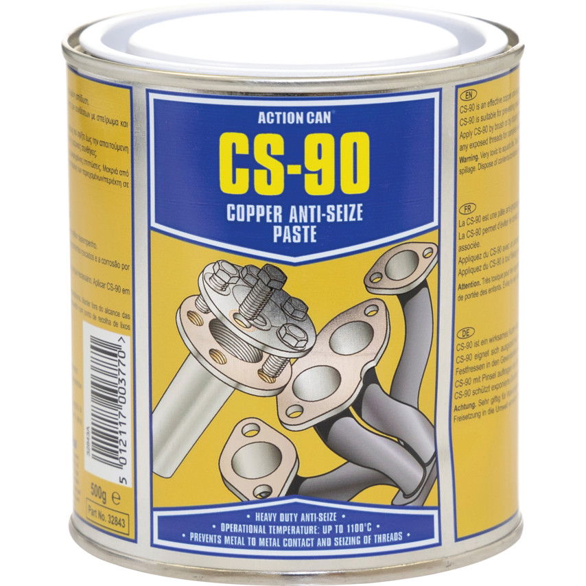 CS90 TAPADÁSGÁTLÓ ZSÍR RÉZZEL és GRAFITTAL 500ML TUB termék fő termékképe