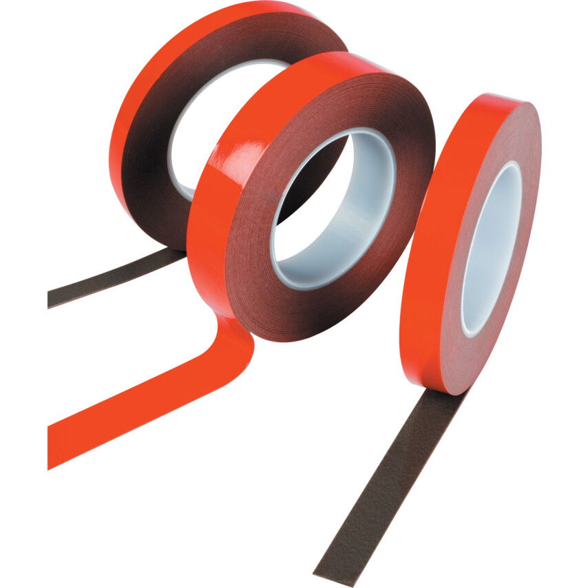 1.1mm x 25mm x 10M magas-tapadóképességű, akrilos, kétoldalas habszalag fehér termék fő termékképe