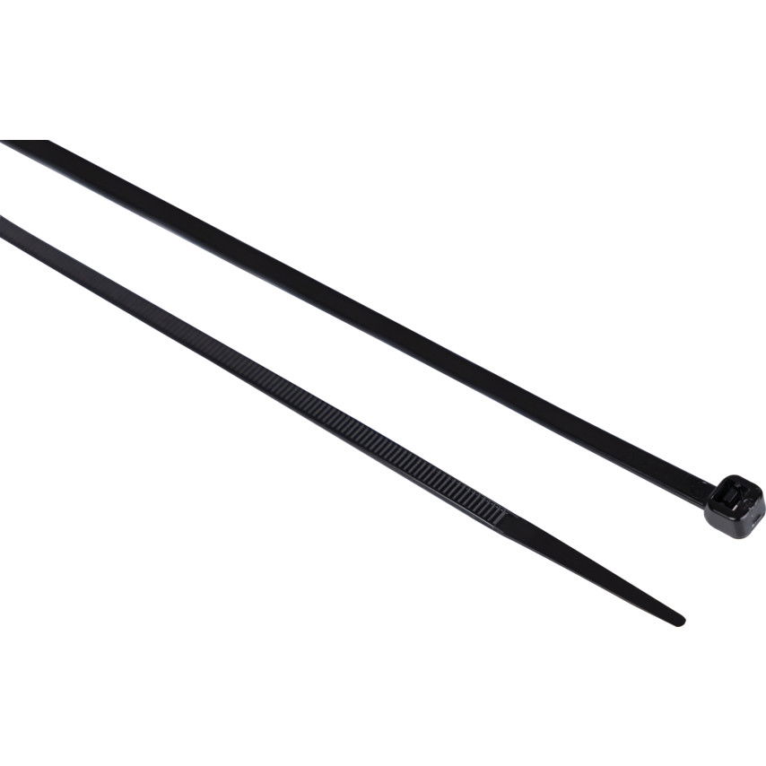 Fekete kábelkötegelő 3.6x200mm (PK-100) termék fő termékképe