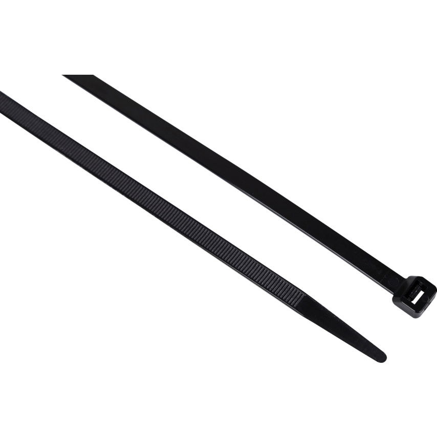 Fekete kábelkötegelő 7.6x300mm (PK-100) termék fő termékképe