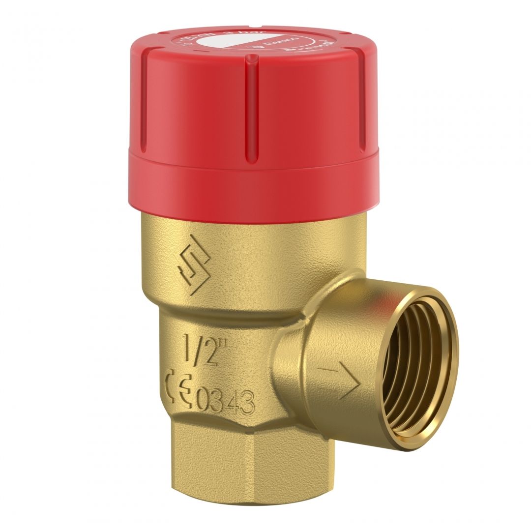 Flamco Prescor 1/2x1/2 - 2,5 bar Biztonsági szelep termék fő termékképe