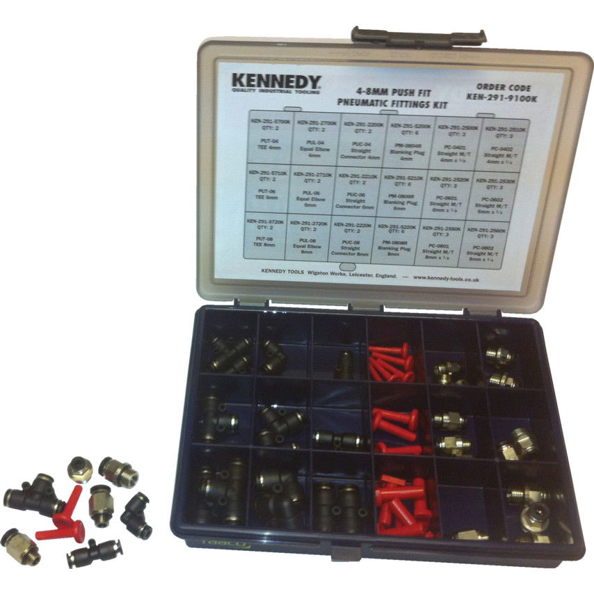 KFK468 4-8mm LEVEGOS CSATLAKOZO KESZLET termék fő termékképe