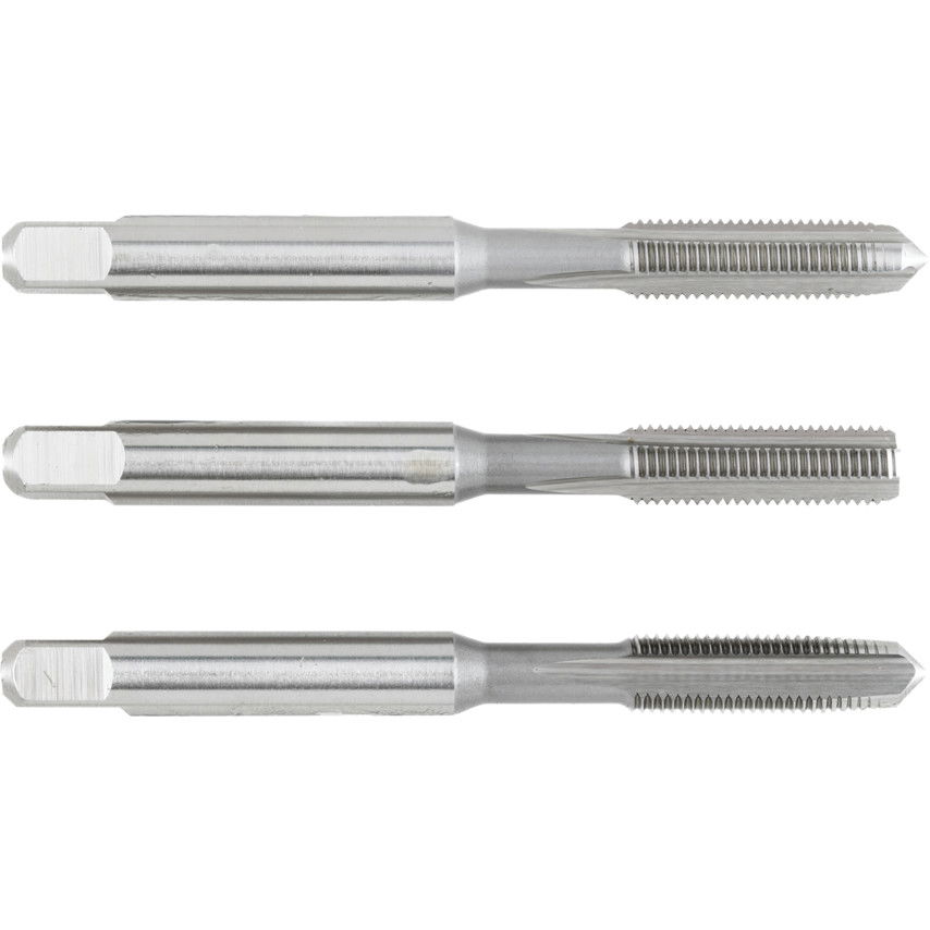 6.0x0.75mm egyenes hornyú HSS kézi menetfúró készlet termék fő termékképe