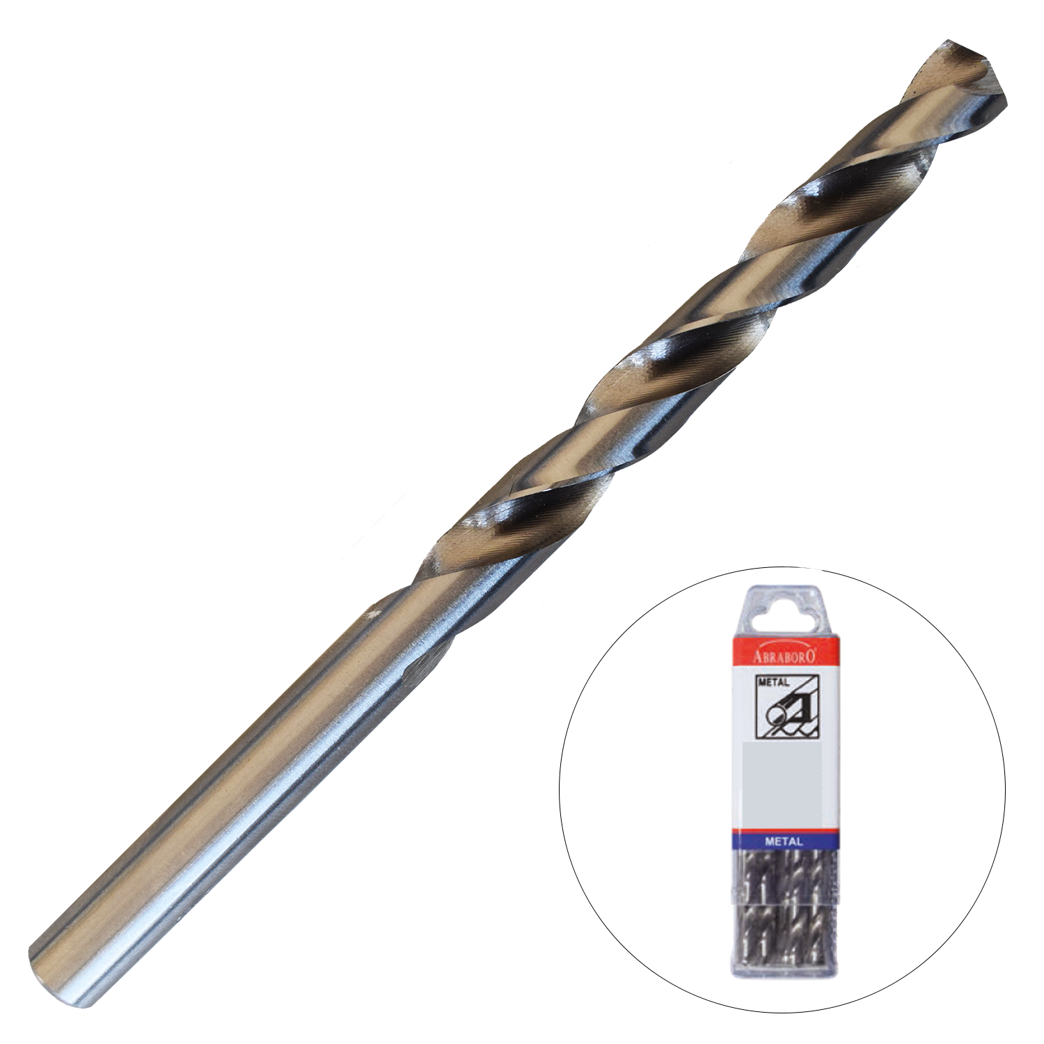 Abraboro 8.7 x 125 / 81 mm HSS-GS fémfúró X-Pack, 10 db/csomag termék fő termékképe
