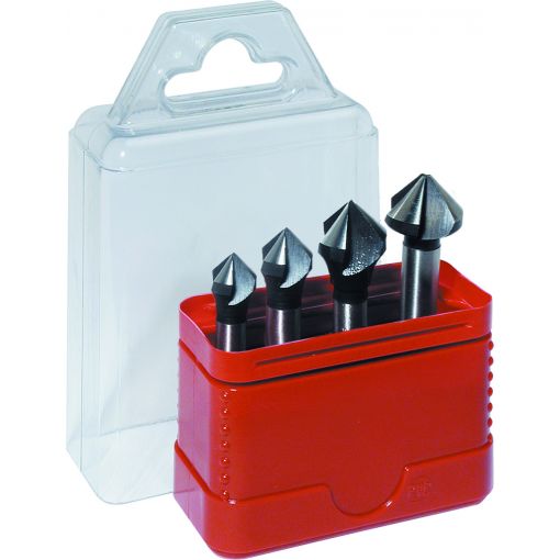 Bucovice Tools Kúpsüllyeszto készlet, 90°-os, 3 élu, HSS 6,3-8,3-10,4-12,4-16,5-20,5 termék fő termékképe