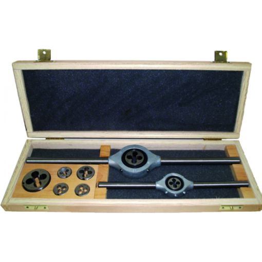 Bucovice Tools Menetmetszo készlet fa dobozban, HSS-E M 3-M12  VA, INOX termék fő termékképe