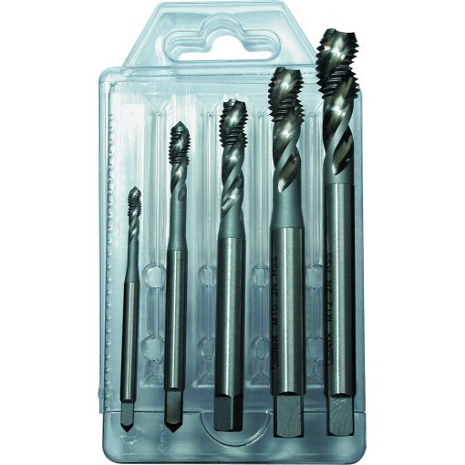 Bucovice Tools Gépi menetfúró készlet, muanyag dobozban, HSS, 35° M 3-M 8 termék fő termékképe