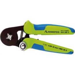 Önbeálló krimpelő fogó, 4 tüskés 0,08-16 mm2, 2x0,25-6,0 mm érvéghüvelyhez AWG28-6 termék fő termékképe