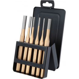 Csapszegkiütő készlet, műanyag dobozban 6 részes, 3-10x150mm termék fő termékképe