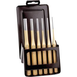 Csapszegkiütő készlet, fém kazettában 6 részes, 3-10 mm termék fő termékképe