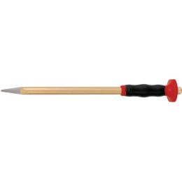 Falvéső hegyes, polírozott 300 mm, nyolcszög 10,  kézvédővel termék fő termékképe