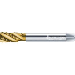 Gépi menetfúró csavart hornyú, 40°, C, DIN2184 UNC7/8-9  HSS-E, TIN, Inox M2256305-UNC7/8 termék fő termékképe