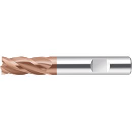 Keményfém ujjmaró, 4 élu, DIN6527L,AlCrSiN 8,00 z=5,  63x 19/ 8W, 35°/38°, Perform ME232-08.0W4B-WJ30ED termék fő termékképe