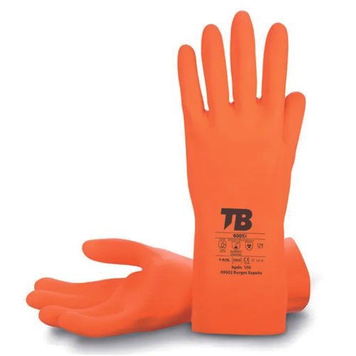 CERVA TB 9005X latex védőkesztyű termék fő termékképe