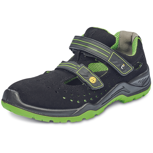 CERVA HALWILL MF ESD S1P SRC szandál fekete termék fő termékképe