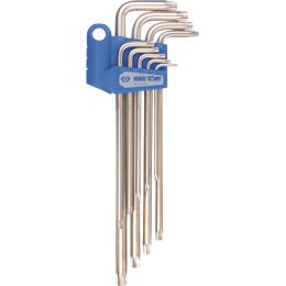 TORX kulcs készlet, hosszú, krómozott TX10-50  9 részes termék fő termékképe