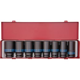 Dugókulcs készlet 3/4" gépi, hosszú ( fém kazetta) 22-41 mm 8 részes, 6 szög termék fő termékképe