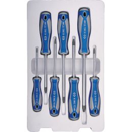 Csavarhúzó készlet, lapos + PH, kétkomponensu nyél 7 részes 5FL+2PH termék fő termékképe