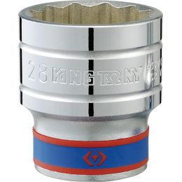 Dugókulcs 1/2" 12 szög 28mm L= 38 mm termék fő termékképe