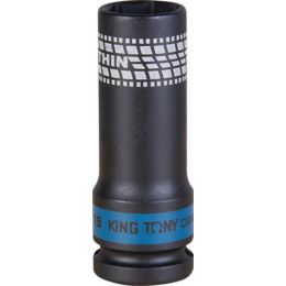 Dugókulcs 1/2" hosszú gépi vékony falú 6 szög 21mm L= 80 mm, Alu-felnihez termék fő termékképe