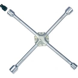 Keresztkulcs, DIN3319 + 1/2" adapter 17x19x21x22 mm, 1/2" adapter termék fő termékképe