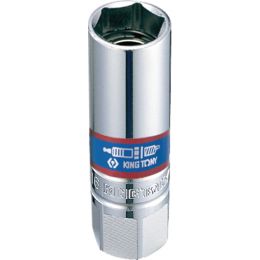 Gyertyakulcs 3/8" 6 szögu, mágneses 16 mm L= 70 mm termék fő termékképe